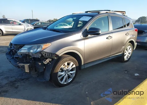 2013 Toyota Rav4 Limited from USA, damaged, VIN 2T3DFREV8DW001360